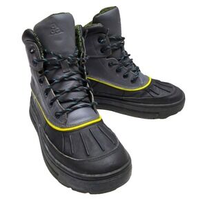 Nike ACG Boys Woodside High GS Boots Gray/Black 524872-002 Lace Up - Size: 7Y
